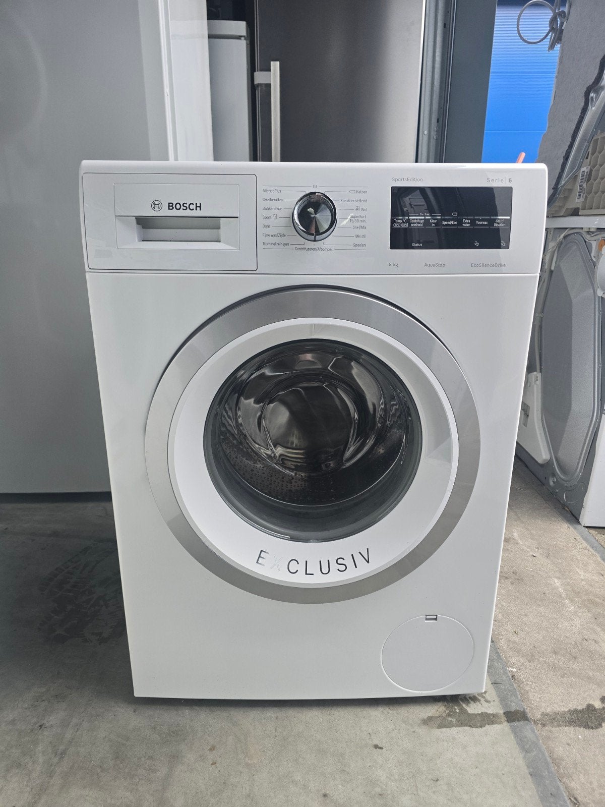 Keurige Bosch Serie6 wasmachine! 8KG! Garantie! Witgood✅️, Bosch, 1200 tot 1600 toeren, 8 tot 10 kg, Ophalen of Verzenden