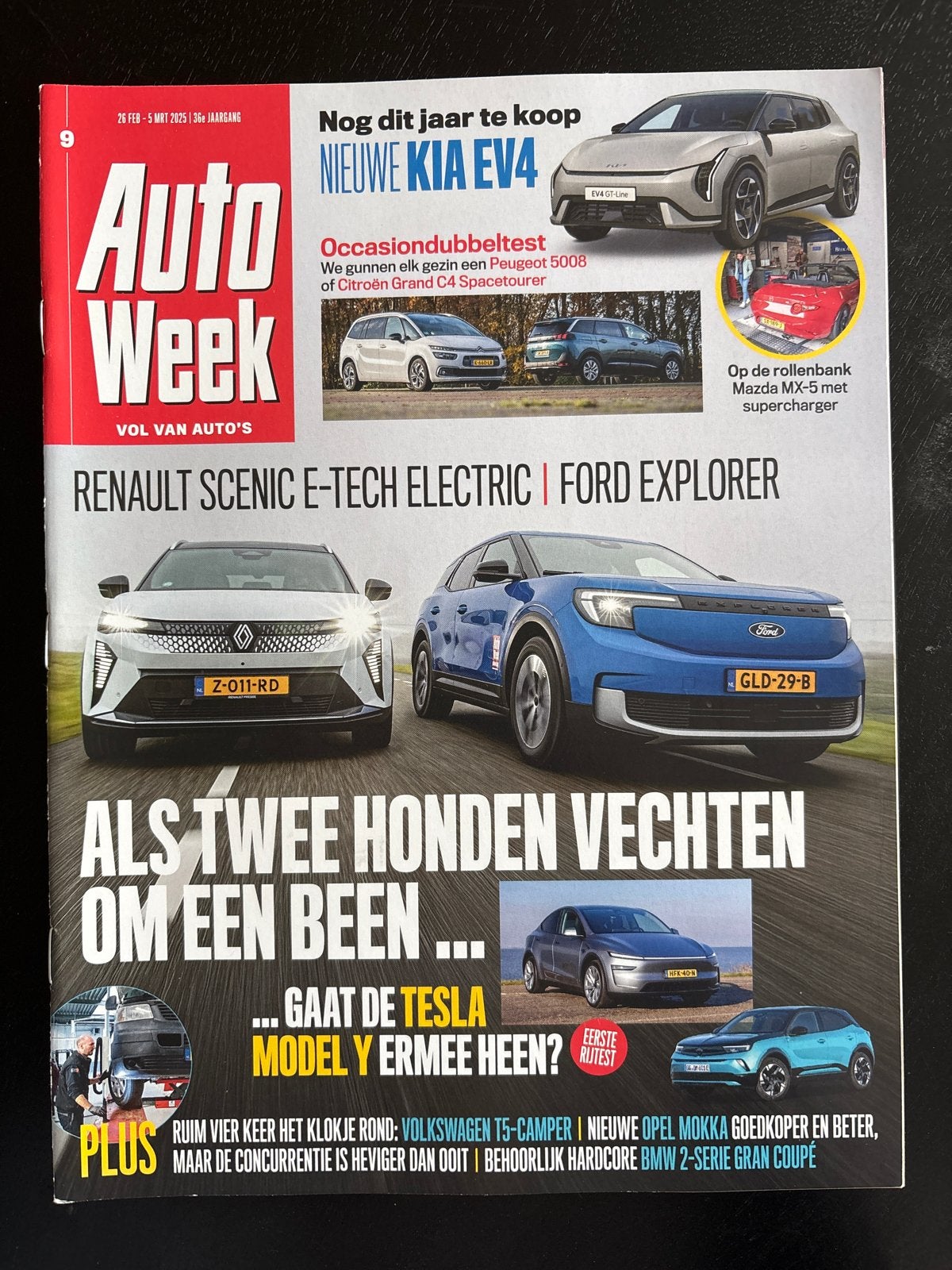 AutoWeek Magazine - 26 feb - 5 mrt 2025, Ophalen of Verzenden, Nieuw