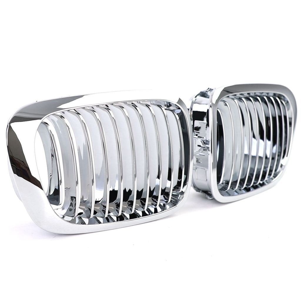 Grill Nieren Voor Bmw 3 Serie E46 Coupe Cabrio Chrome Enkele, Verzenden, Automotive Parts, A.parts@hotmail.nl, Trasmolenlaan 12 3447 GZ Woerden