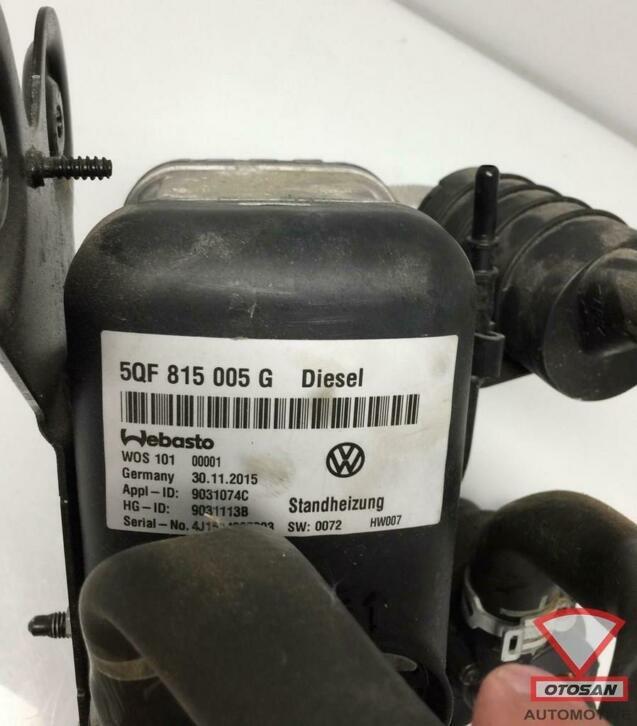 vw tiguan 5na 2018 standkachel diesel compleet 5qf815005g, Gebruikt, Volkswagen, Volkswagen AG, Berliner Ring 2
38440  Wolfsburg, DE