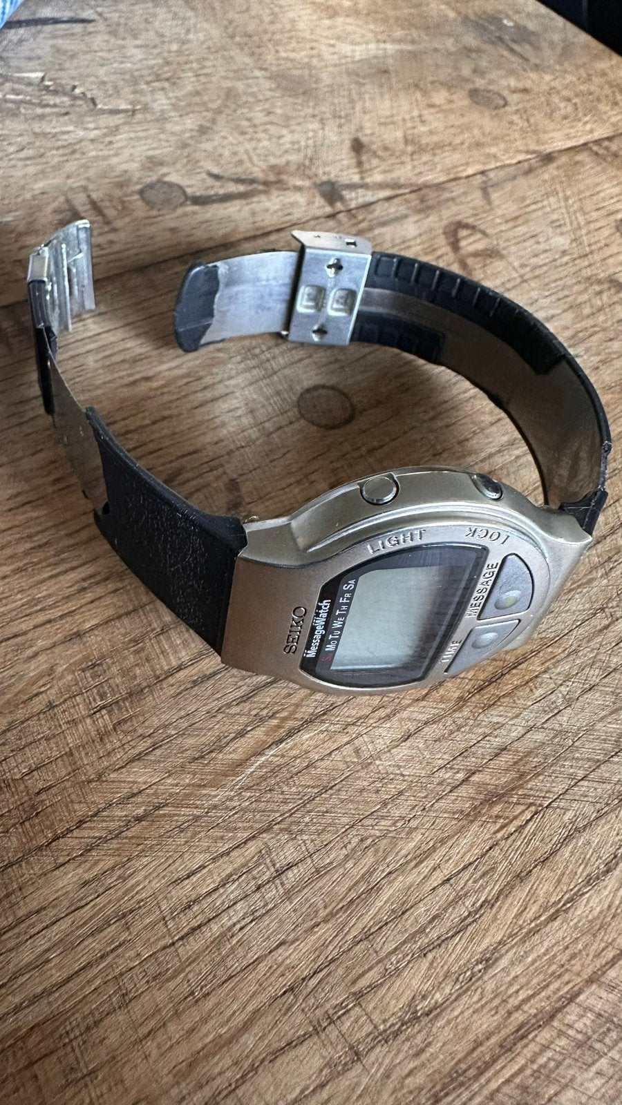 Seiko Messega Watch, Ophalen of Verzenden, Staal, Seiko