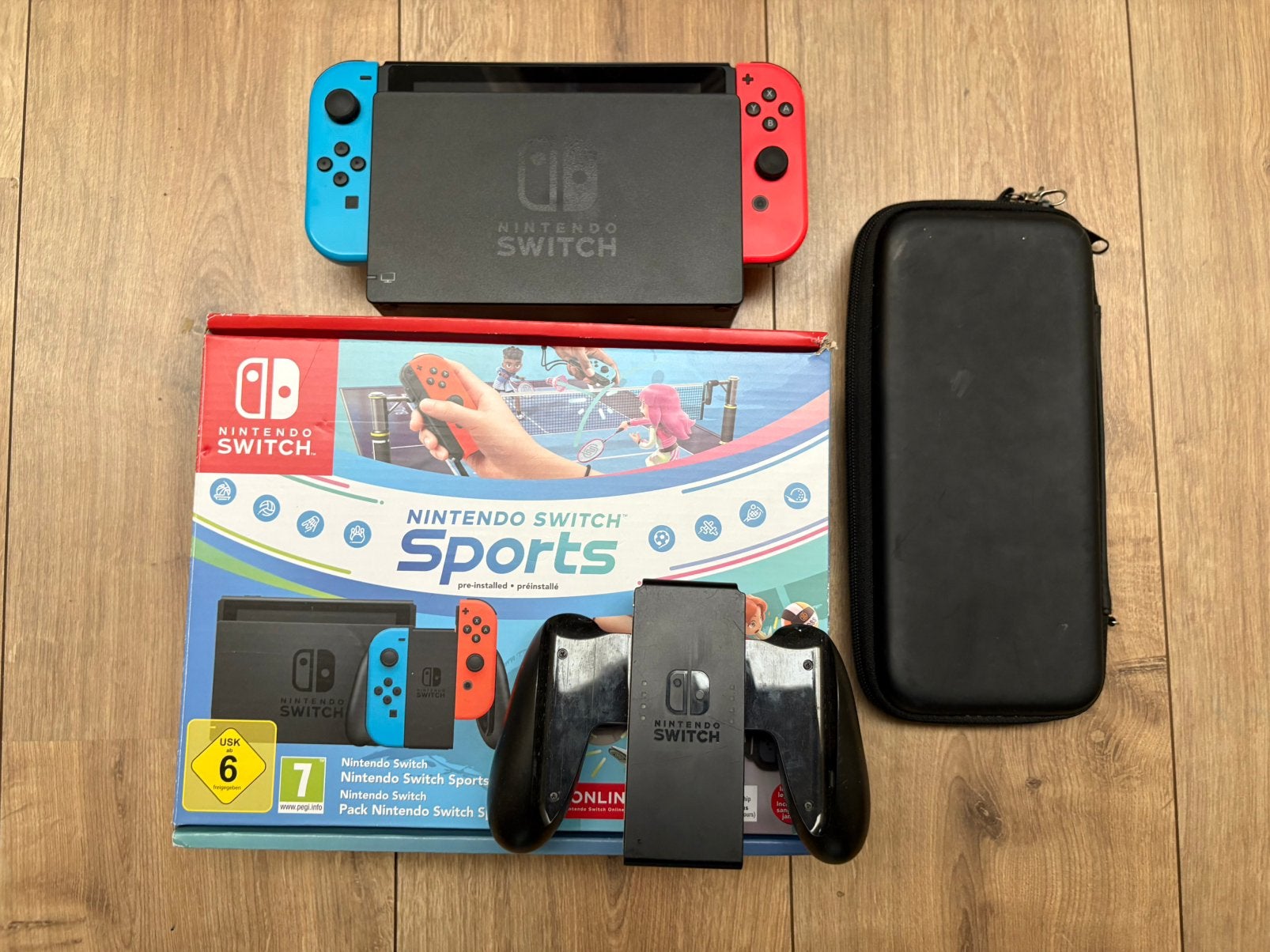 Nintendo switch, Spelcomputers en Games, Met games, Met 2 controllers, Ophalen of Verzenden, Zo goed als nieuw