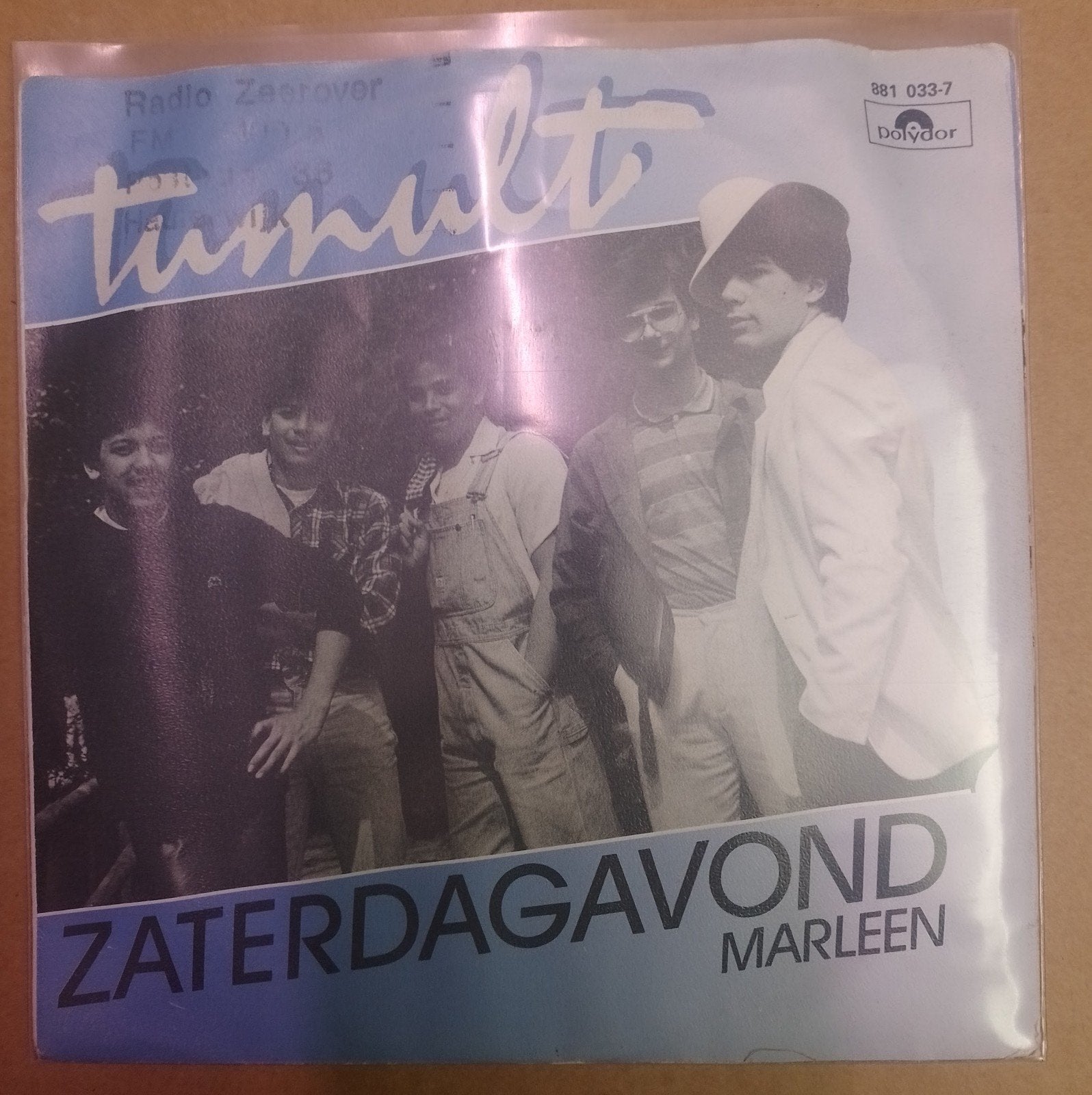 Tumult - Zaterdagavond., Ophalen of Verzenden, Gebruikt, 7 inch, Nederlandstalig