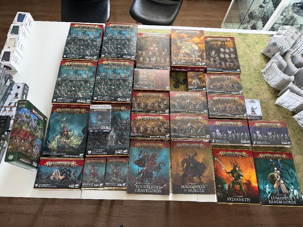 [AoS] Age of Sigmar in doos (losse verkoop), Hobby en Vrije tijd, Wargaming, Figuurtje(s), Nieuw, Warhammer, Ophalen of Verzenden
