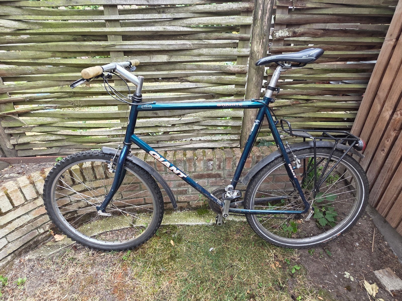 Gratis: Giant herenfiets, Fietsen en Brommers, Ophalen, Gebruikt, Minder dan 10 versnellingen, Giant