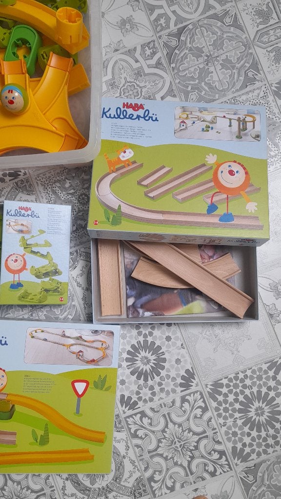 Haba knikkerbaan 2-8 jaar, Ophalen, Zo goed als nieuw, Bouwen