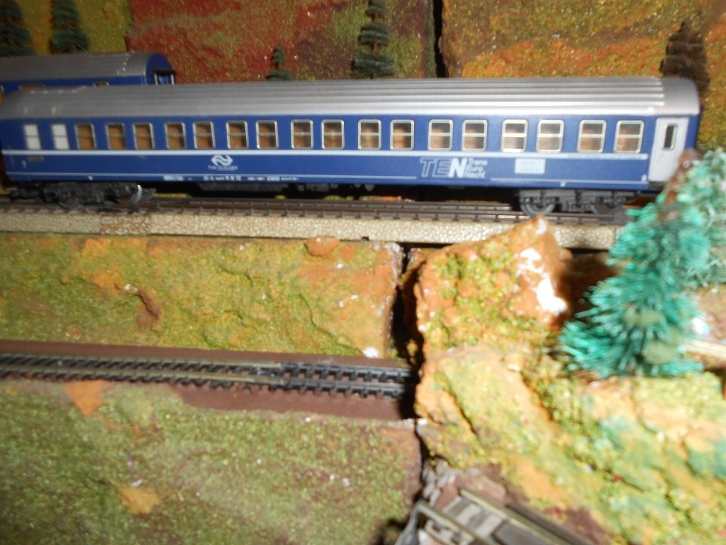 Märklin 4151 Slaaprijtuig van de NS, Nederland Trans Euro Na, Wisselstroom, Wagon, Ophalen of Verzenden, Märklin