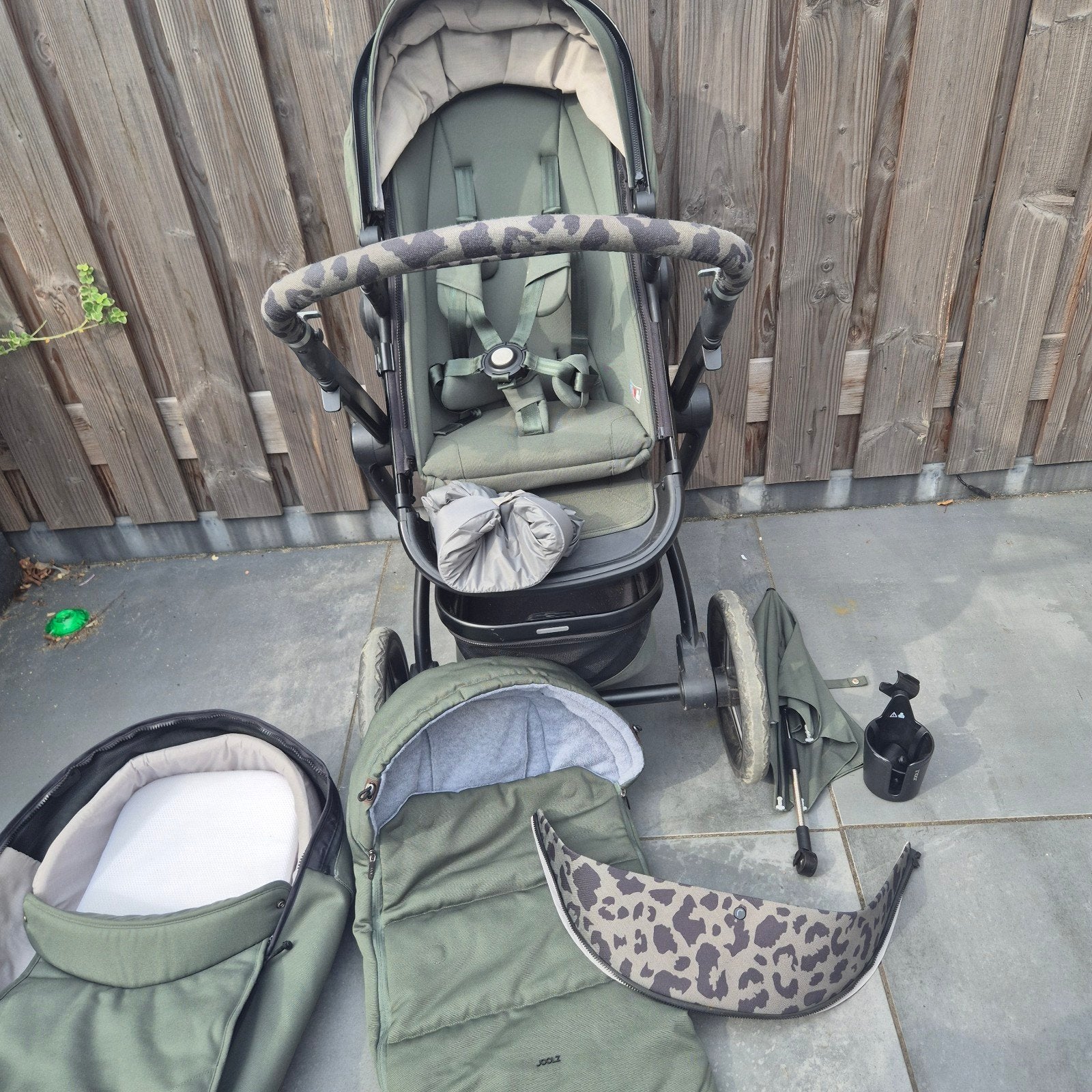 Joolz Day+ Combiwagen met alle accessoires- Panter, Ophalen, Zo goed als nieuw, Combiwagen, Overige merken