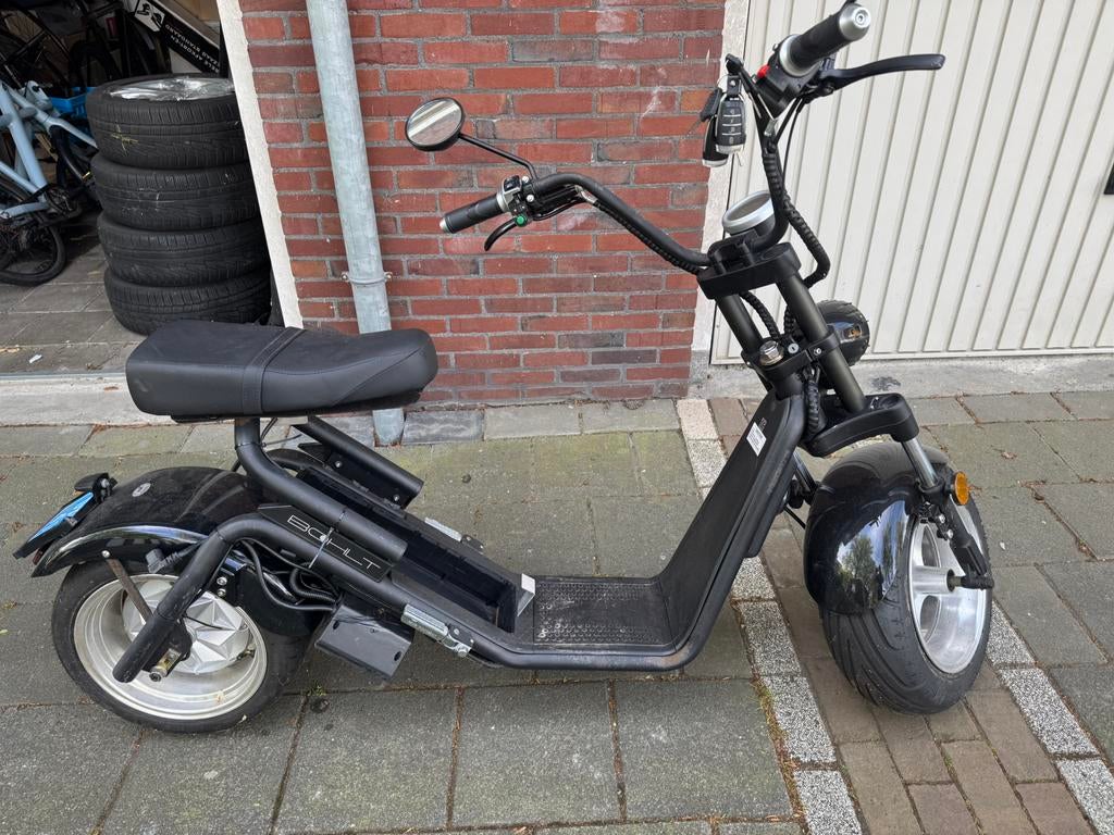 Bohlt Bastard elektrische snorscooter met 3 accu’s en buddy, Gebruikt, Elektrisch, Ophalen, Overige merken