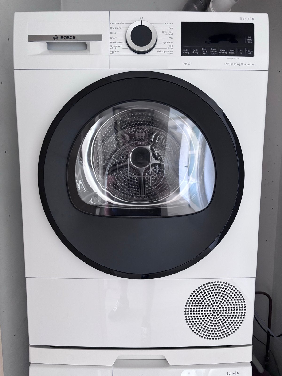 Bosch Serie 6 Warmtepompdroger Nieuw, Witgoed en Apparatuur, Wasdrogers, Ophalen, 8 tot 10 kg, Zo goed als nieuw, 85 tot 90 cm