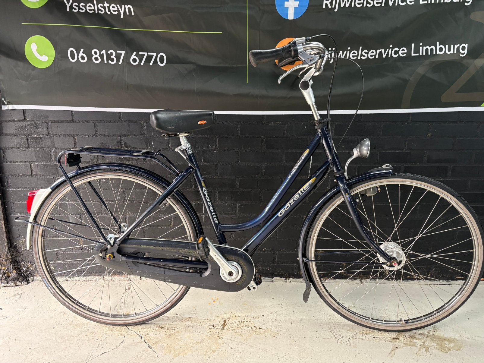 Gazelle Damesfiets, Fietsen en Brommers, Ophalen, Gebruikt, Gazelle, Versnellingen