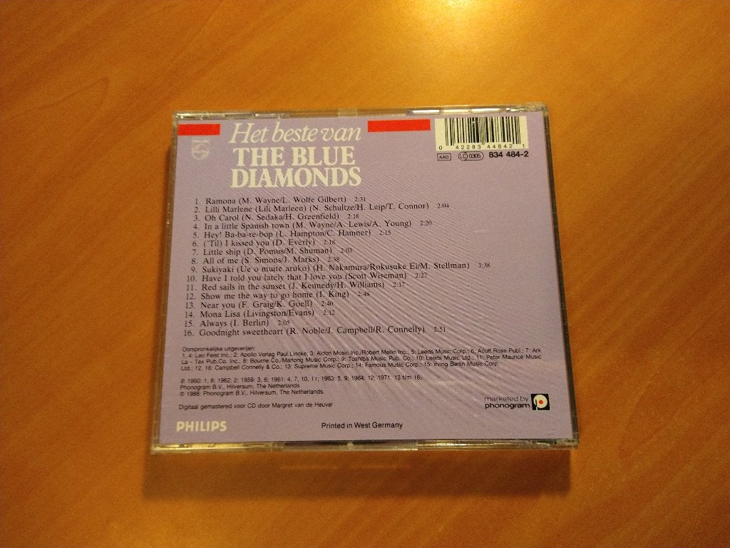 CD Het beste van The Blue Diamonds, Ophalen of Verzenden, Zo goed als nieuw
