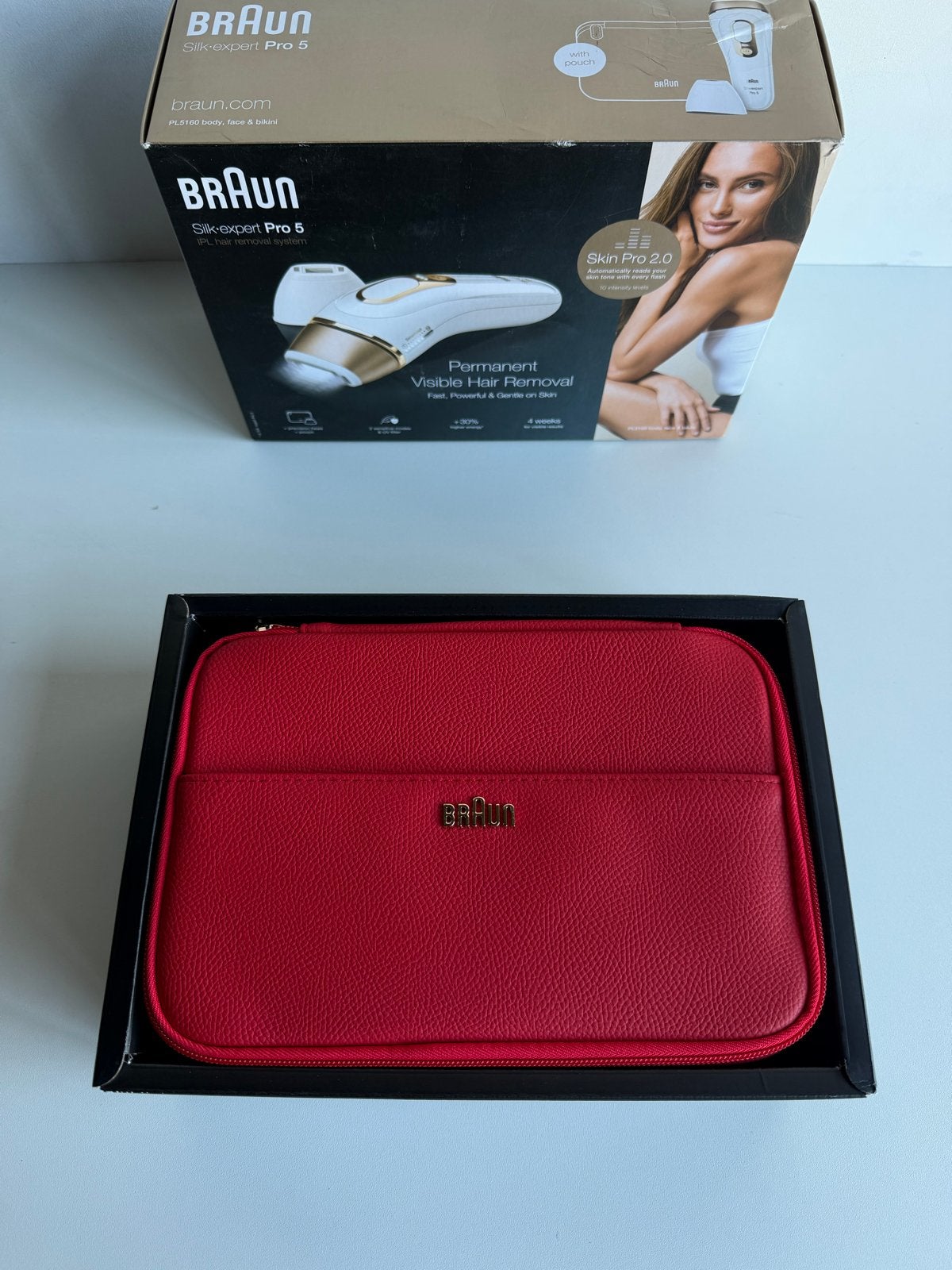 Braun Silk-expert Pro 5 IPL ontharingsapparaat Nieuw, Ophalen of Verzenden, Nieuw, Scheren en Epileren