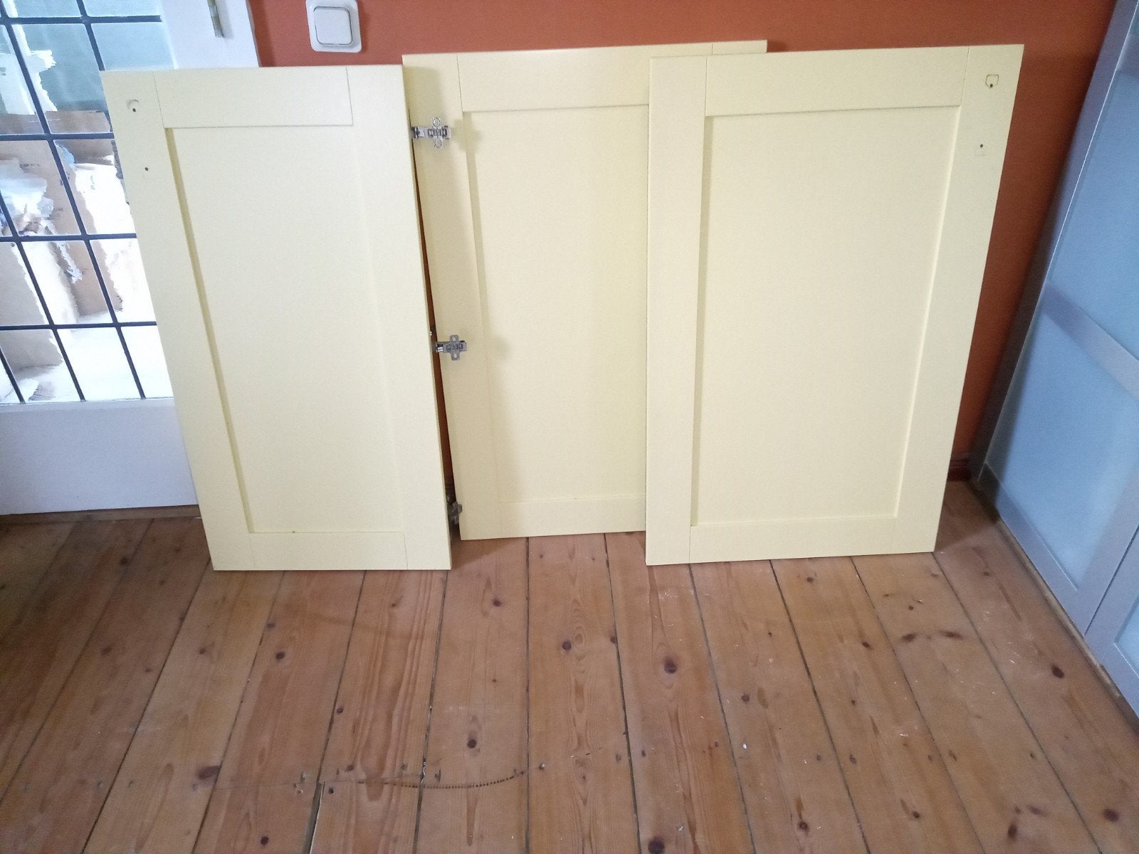 Paneeldeurtjes drie stuks., Ophalen, Minder dan 80 cm, Binnendeur, Minder dan 200 cm
