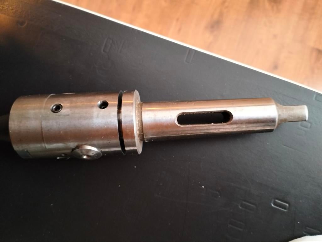 Precisie kotterkop met morseconus, Doe-het-zelf en Verbouw, Gereedschap | Boormachines, Ophalen of Verzenden, Gebruikt, Overige typen