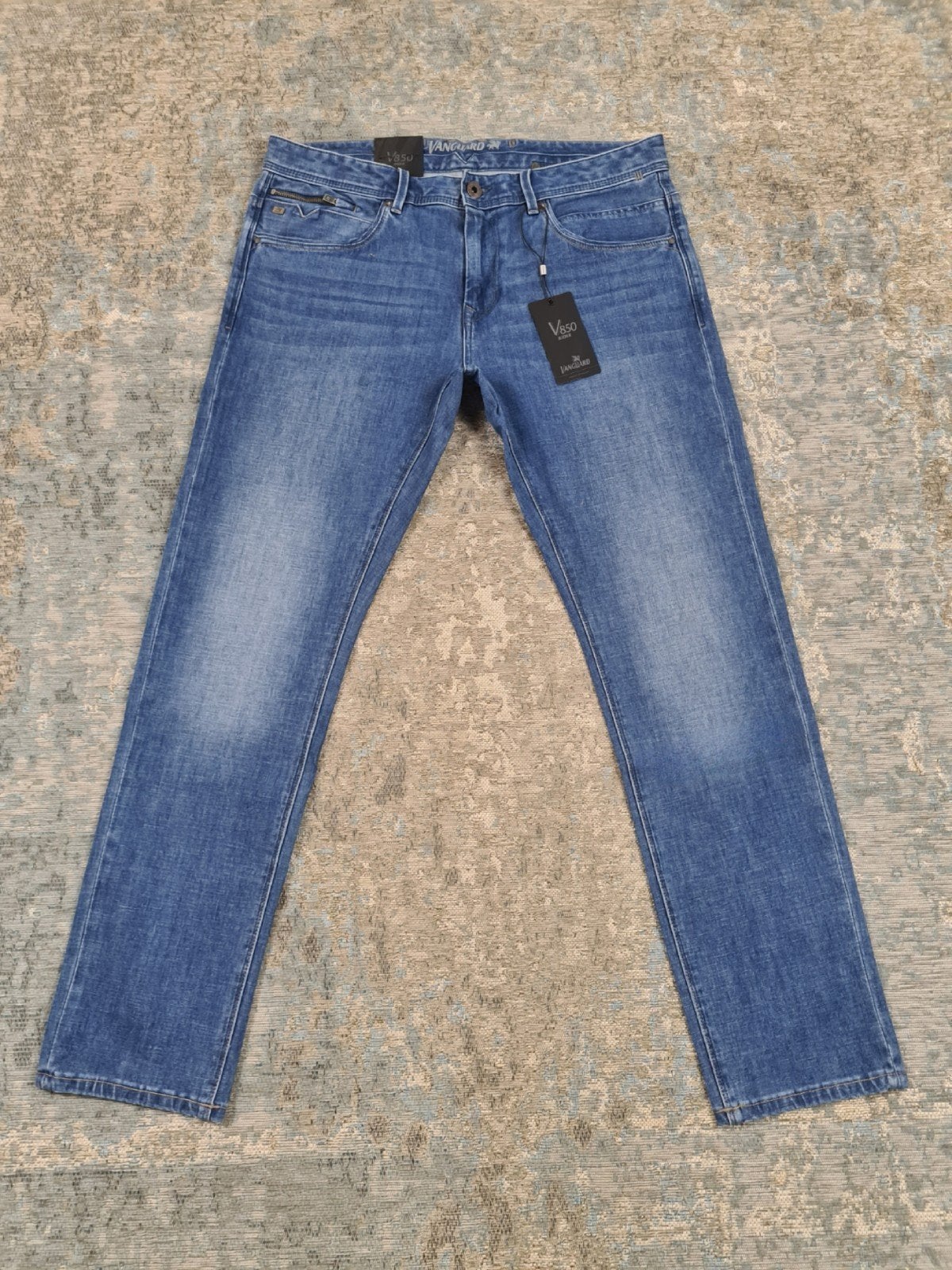Vanguard V850 MBU W34 L30 NIEUW Slim STRETCH Bronno3430 Blue, New Yorkstraat 50, 1175 RD Lijnden, https://www.justbrands.nl/klantenservice