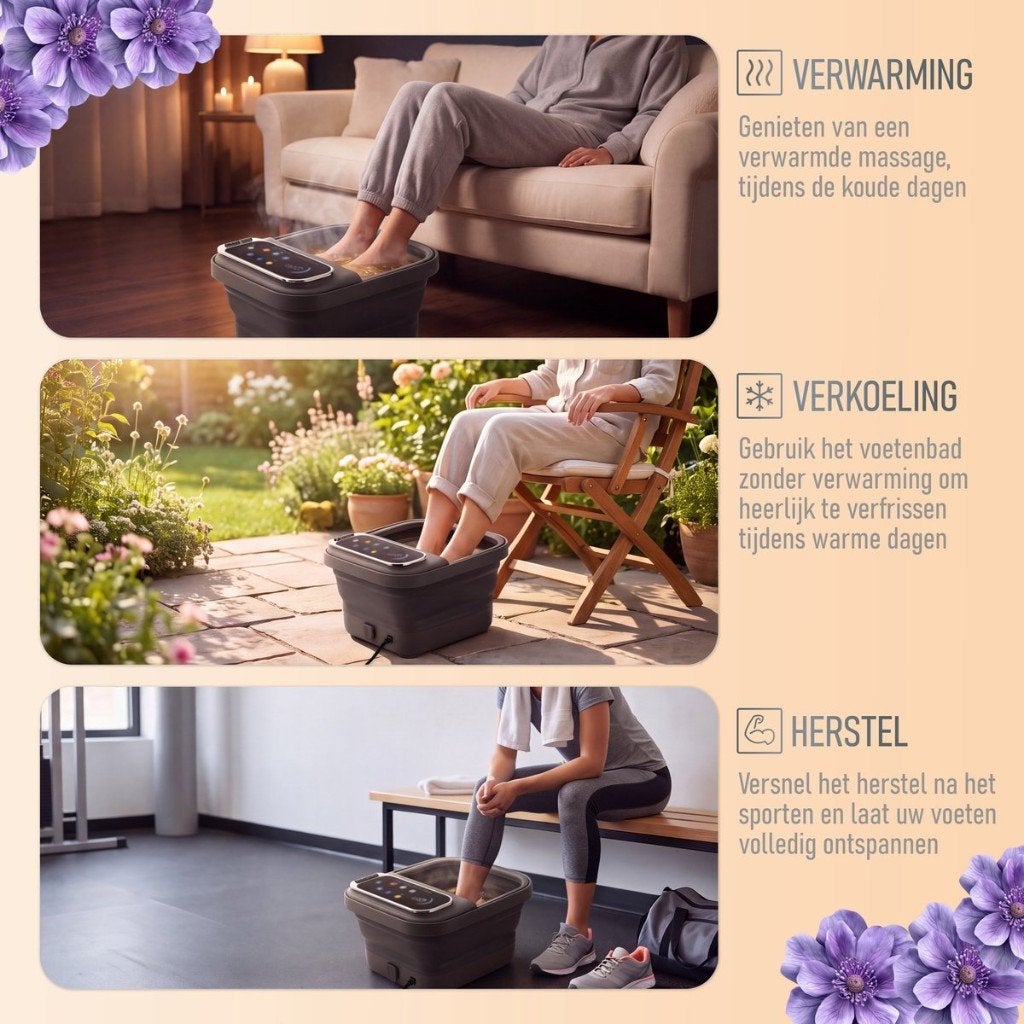 Zenergy Voetenbad - Automatische Massage, Theodoor Colenbranderhof 9, 3059LC Rotterdam, Nederland, Info@currentcomponents.nl, Nieuw