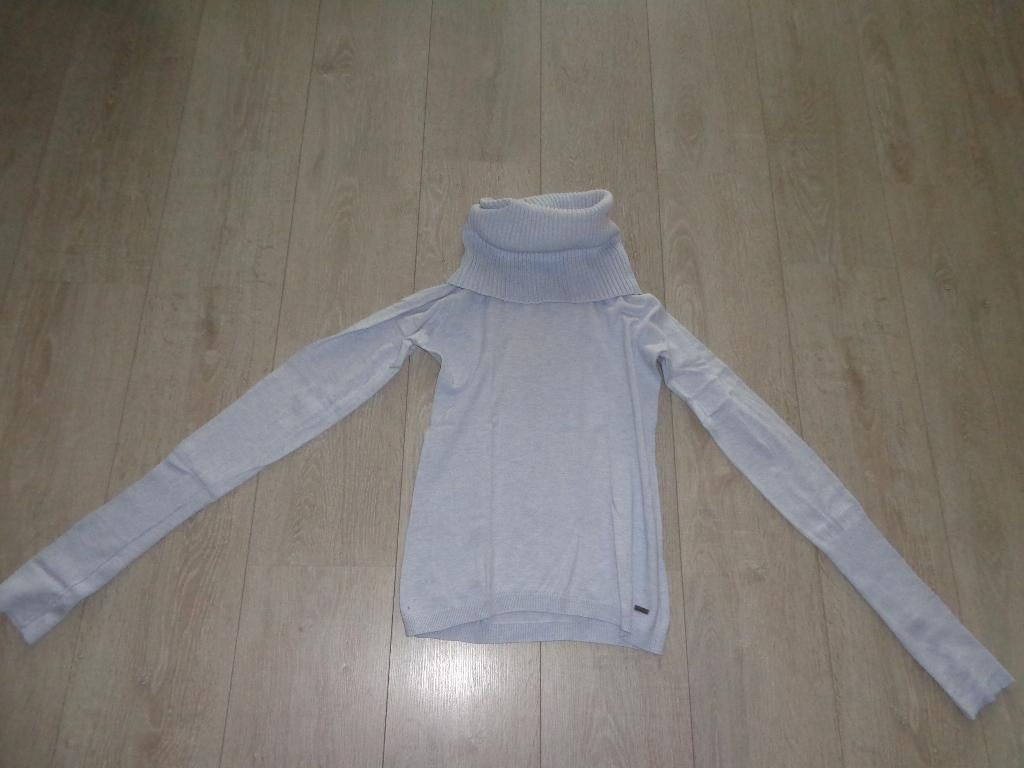 lichtblauwe damescoltrui van Cavallaro, maat M, Ophalen of Verzenden, Gedragen, Maat 38/40 (M), Blauw