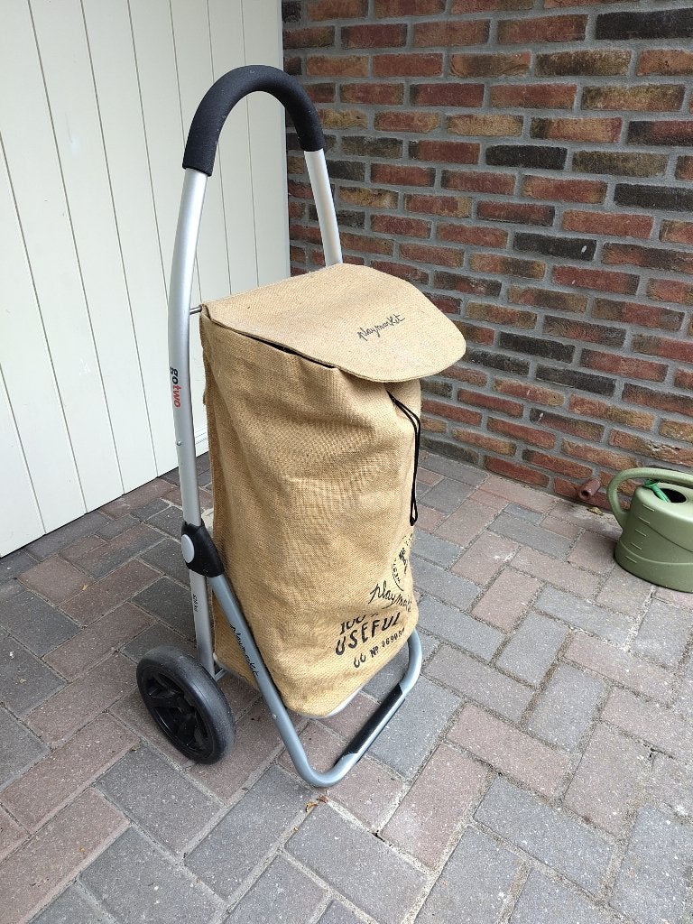 Boodschappentrolley Playmarket, 40 tot 60 cm, 20 tot 30 cm, Bruin, Nieuw