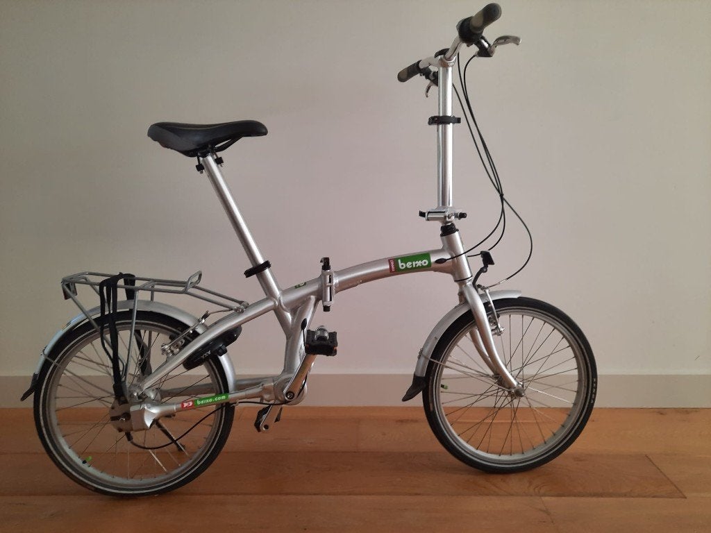 BEIXO VOUWFIETS, 20 inch of meer, Velgrem, Versnellingen, Zo goed als nieuw