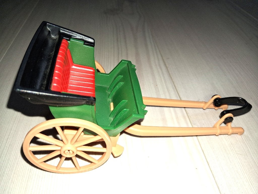 Koets voor paarden Playmobil uit 1985, Ophalen of Verzenden, Zo goed als nieuw, Jongen of Meisje