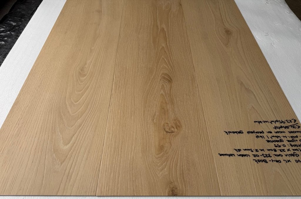 Plak Pvc True Grain Warm Oak 323-02 2,5mm dik Toplaag 0,55, Plak Pvc vloer warm natuur eiken, 75 m² of meer, Nieuw, Ophalen of Verzenden