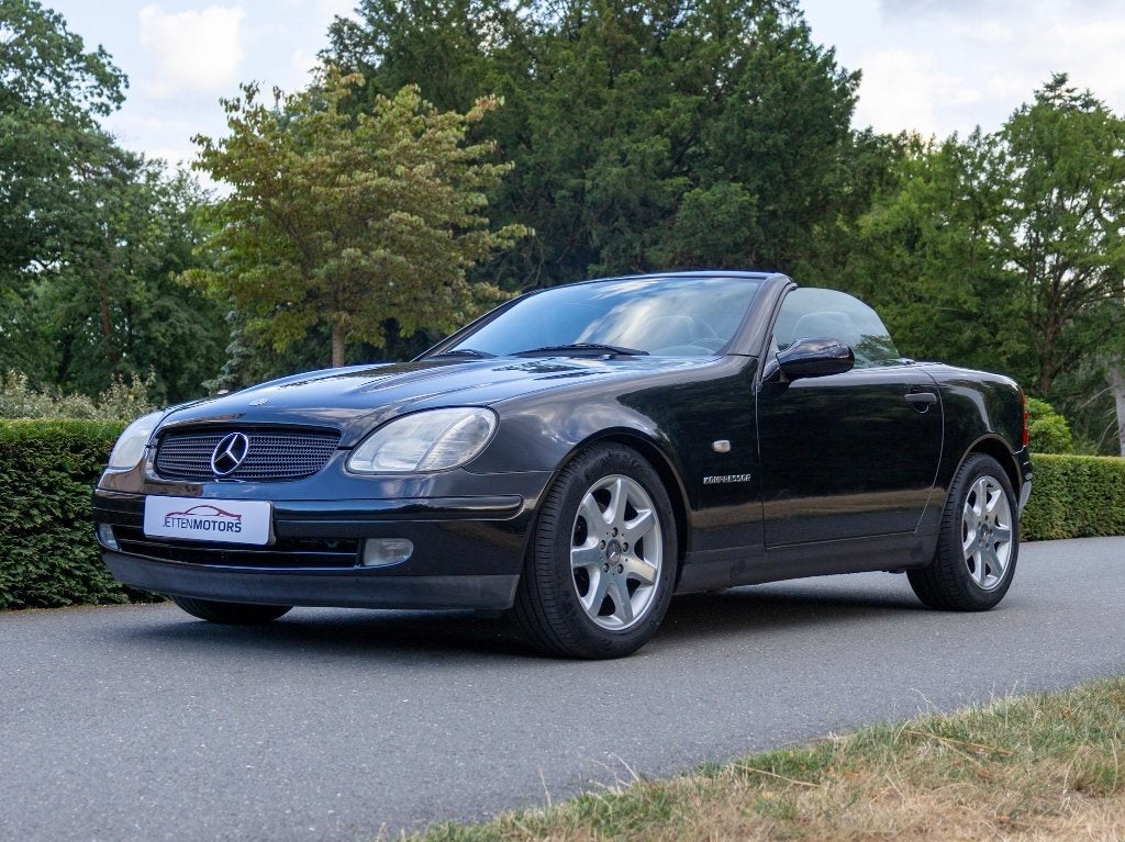 Mercedes-Benz SLK 230 Kompressor | Uniek! Orig NL + Historie, Auto's, Achterwielaandrijving, 4 cilinders, Cabriolet, Zwart