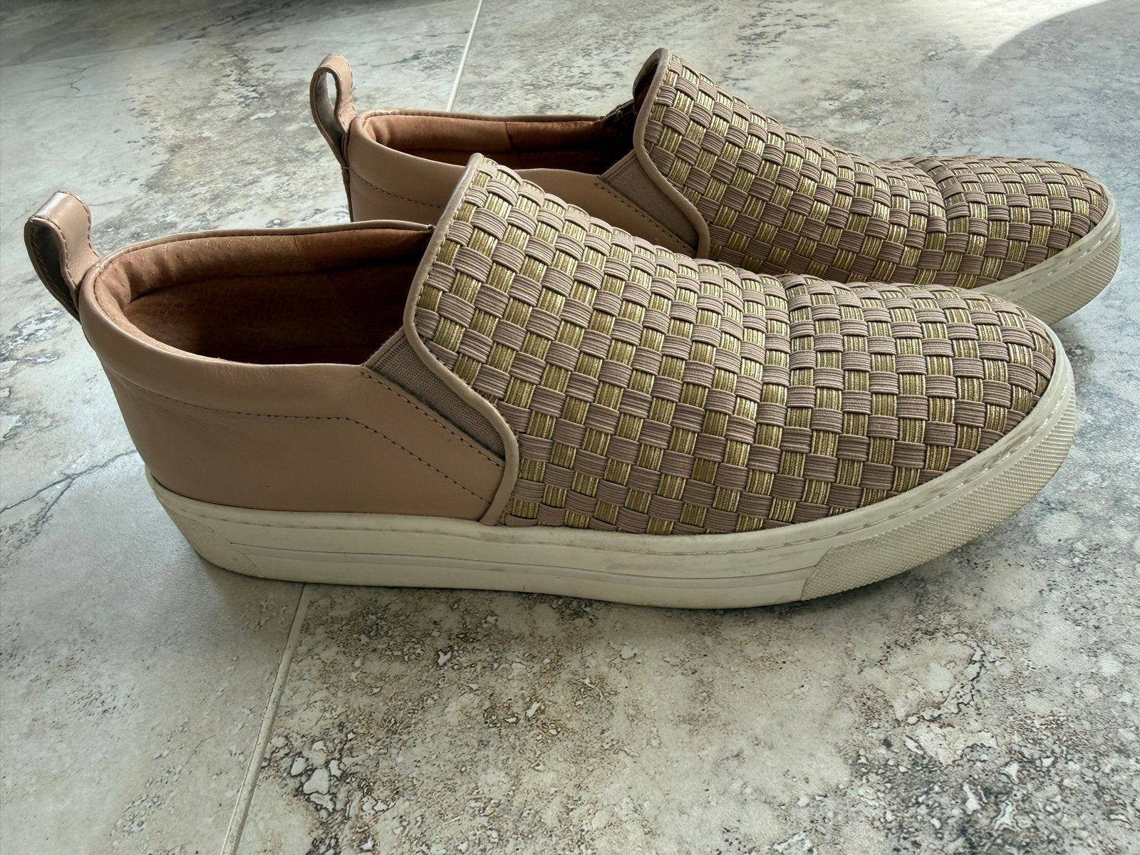 What For nude instappers slip-on maat 39 - Zo goed als nieuw, Kleding | Dames, Ophalen of Verzenden, Zo goed als nieuw, Instappers