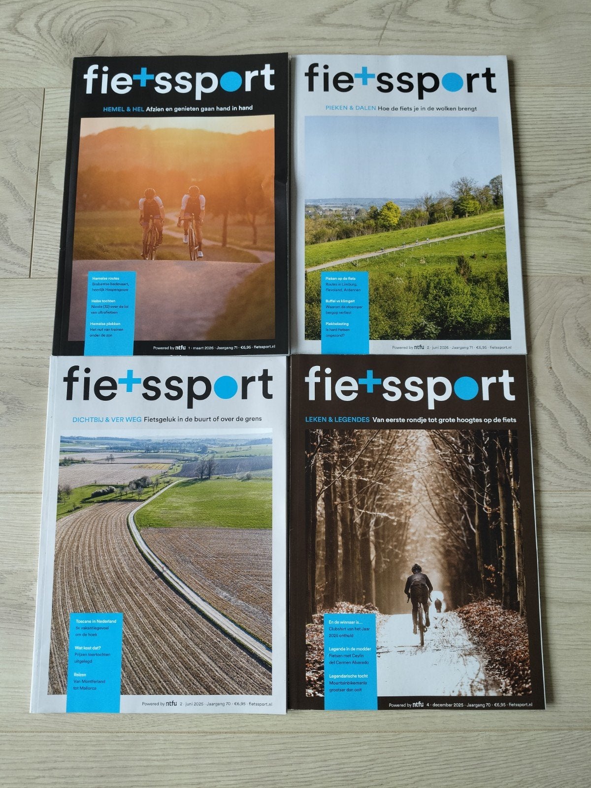 Fietssport Magazine - 4 edities, Boeken, Tijdschriften en Kranten, Ophalen, Zo goed als nieuw, Sport en Vrije tijd