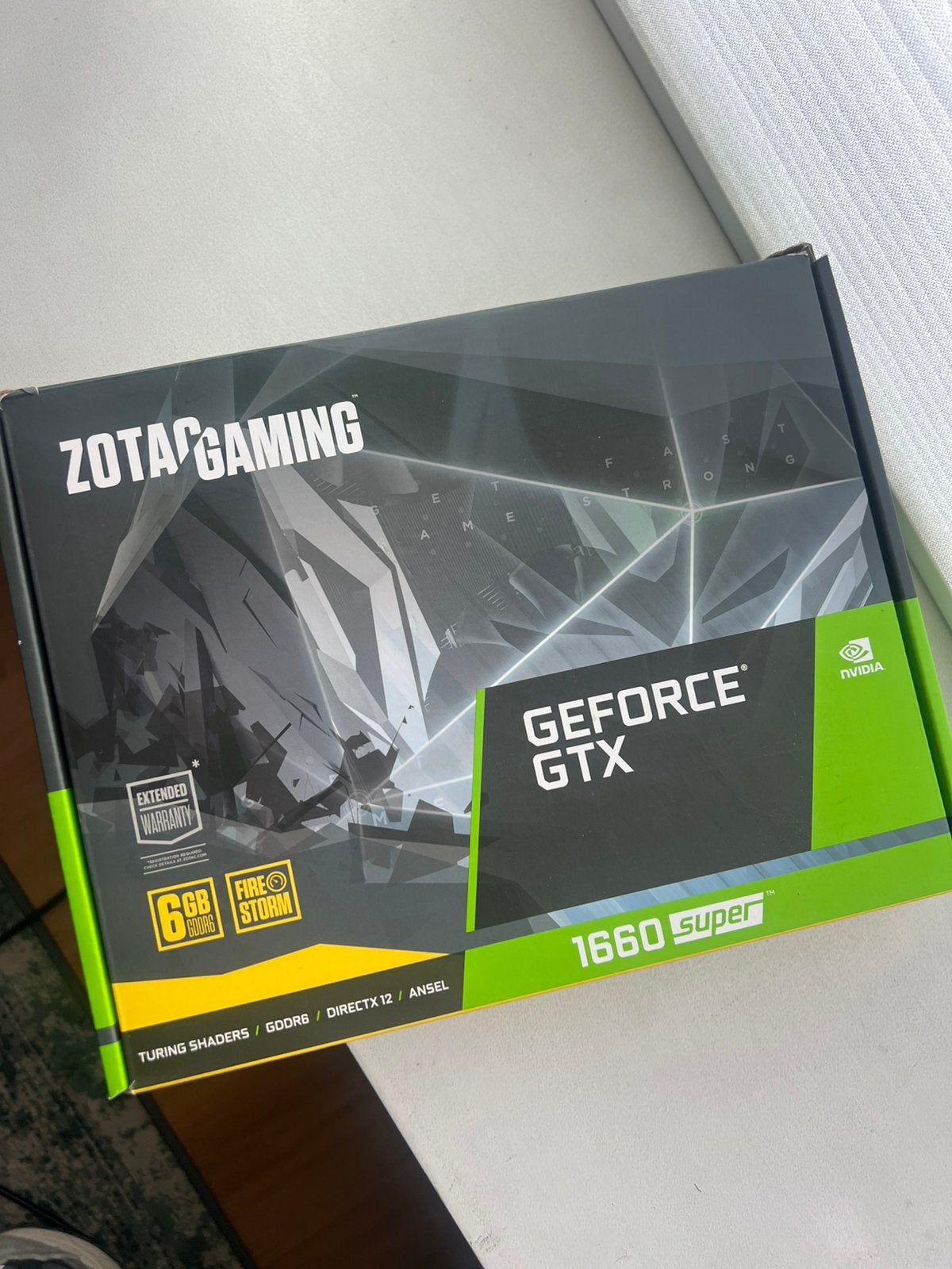 Zotac Gaming GeForce GTX 1660 OC 6GB Videokaart, PCI-Express 3, Gebruikt, Overige soorten, Ophalen of Verzenden