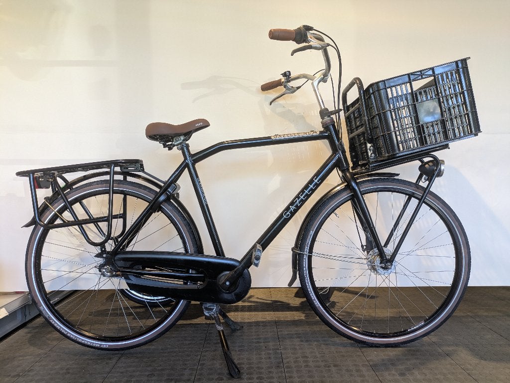 28 inch Gazelle NL met 3 versnellingen., Fietsen en Brommers, Fietsen | Heren | Herenfietsen, Ophalen, Gebruikt, Versnellingen