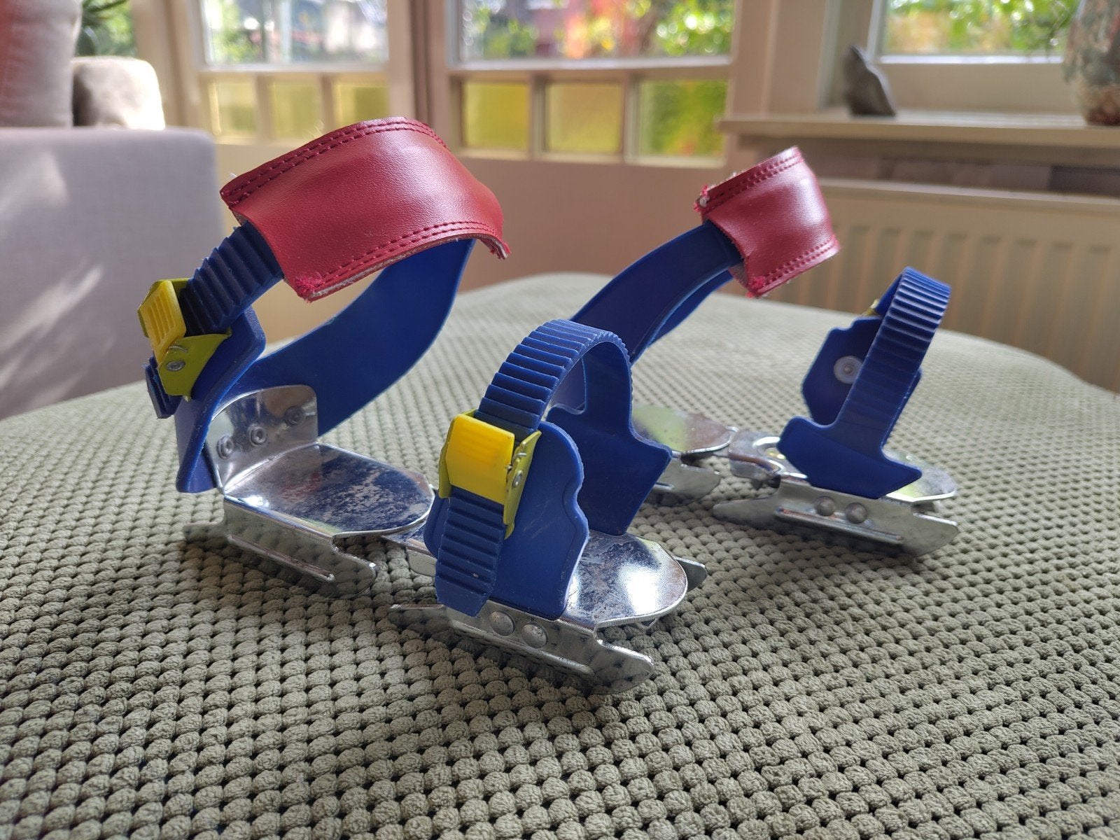Kinderschaatsen dubbele ijzers, Sport en Fitness, Ophalen, Overige typen, Overige merken