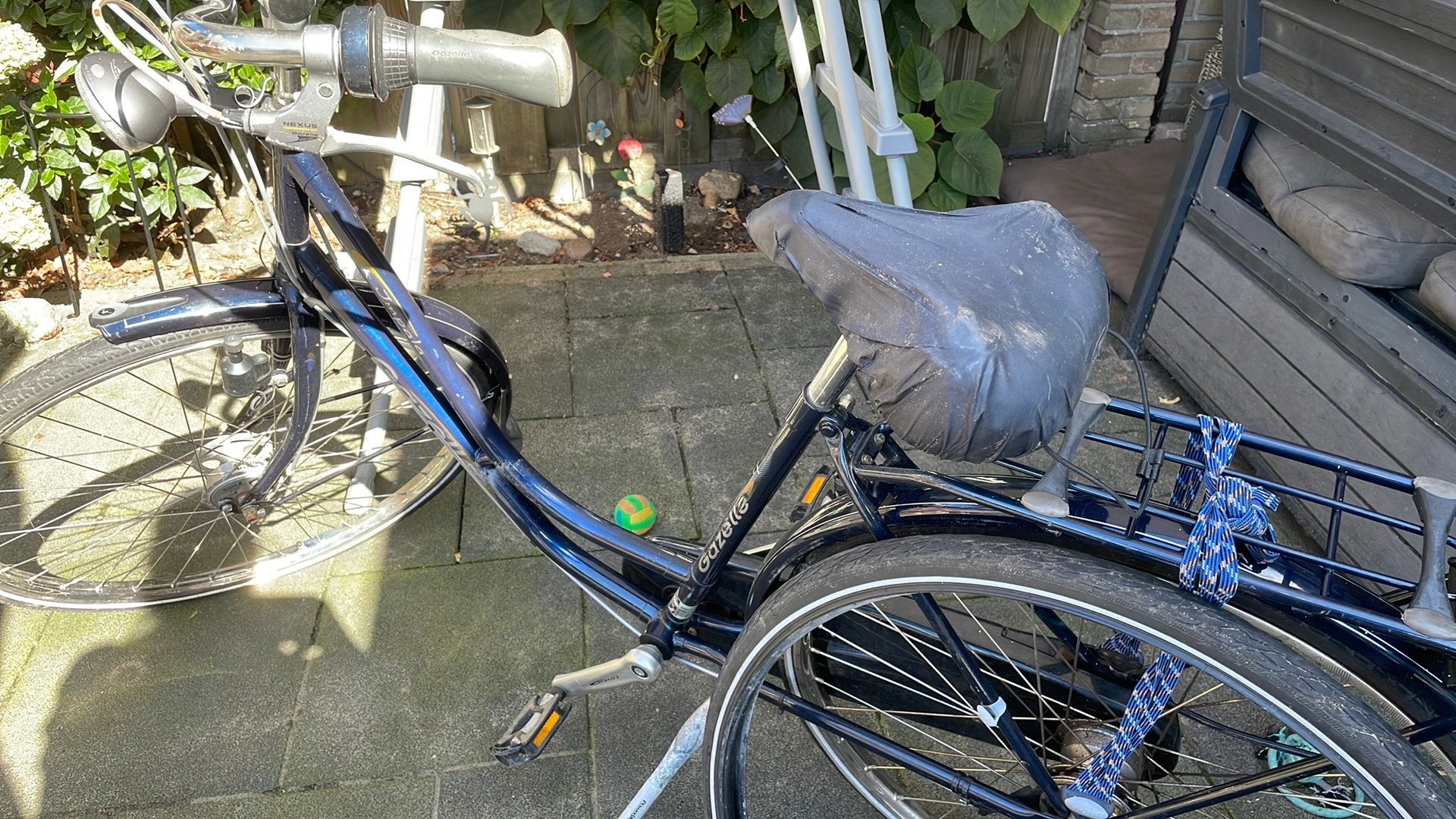 Gazelle dames fiets, Fietsen en Brommers, Ophalen, Gebruikt, Gazelle