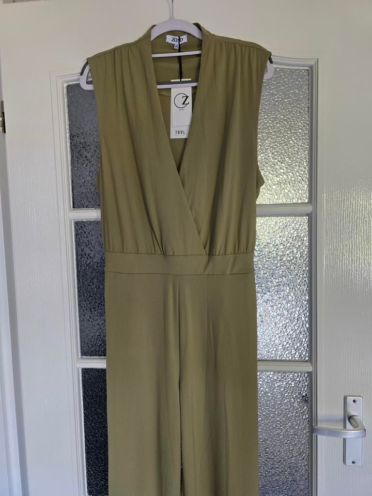Nieuwe jumpsuit travel xxl zoso groen, Kleding | Dames, Jumpsuits, Ophalen of Verzenden, Nieuw, Maat 46/48 (XL) of groter, Groen