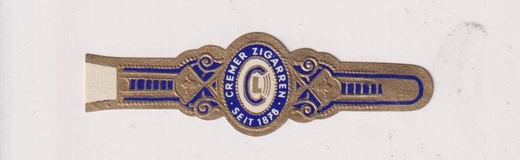 sigarenbanden - CREMER, Ophalen of Verzenden, Zo goed als nieuw, Sigarenbandjes