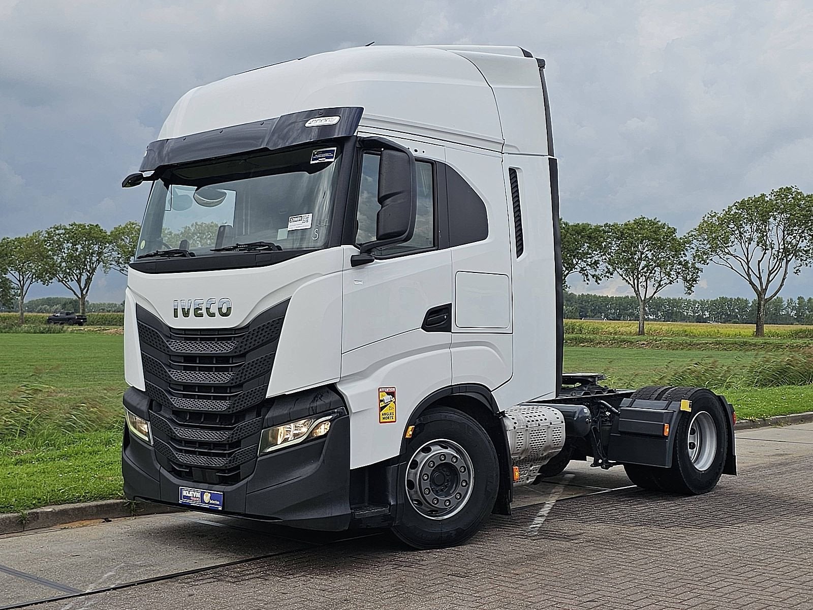IVECO S-WAY AS440S48, Auto's, Vrachtwagens, Automaat, Euro 6, Iveco, Wit