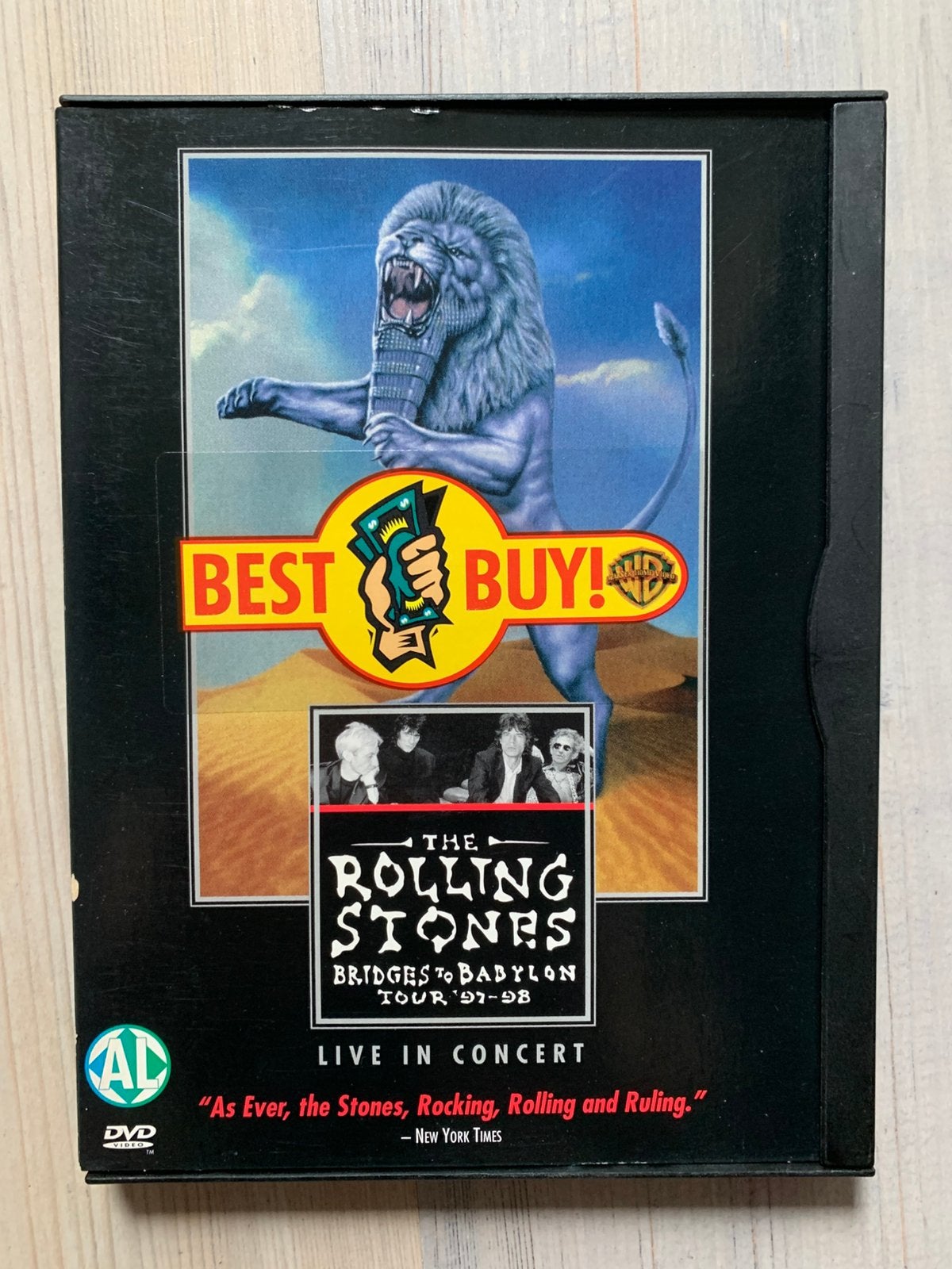 Dvd the rolling stones bridges of babylon 97-98, Alle leeftijden, Ophalen of Verzenden, Zo goed als nieuw