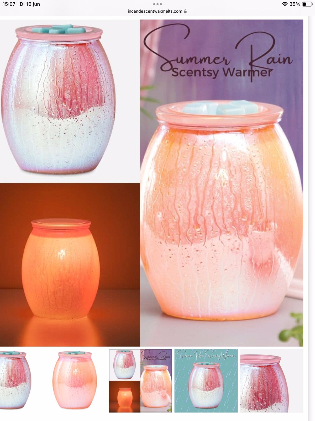 Scentsy waxbrander/ tafellamp **Nieuw in de doos**, Ophalen of Verzenden, Nieuw