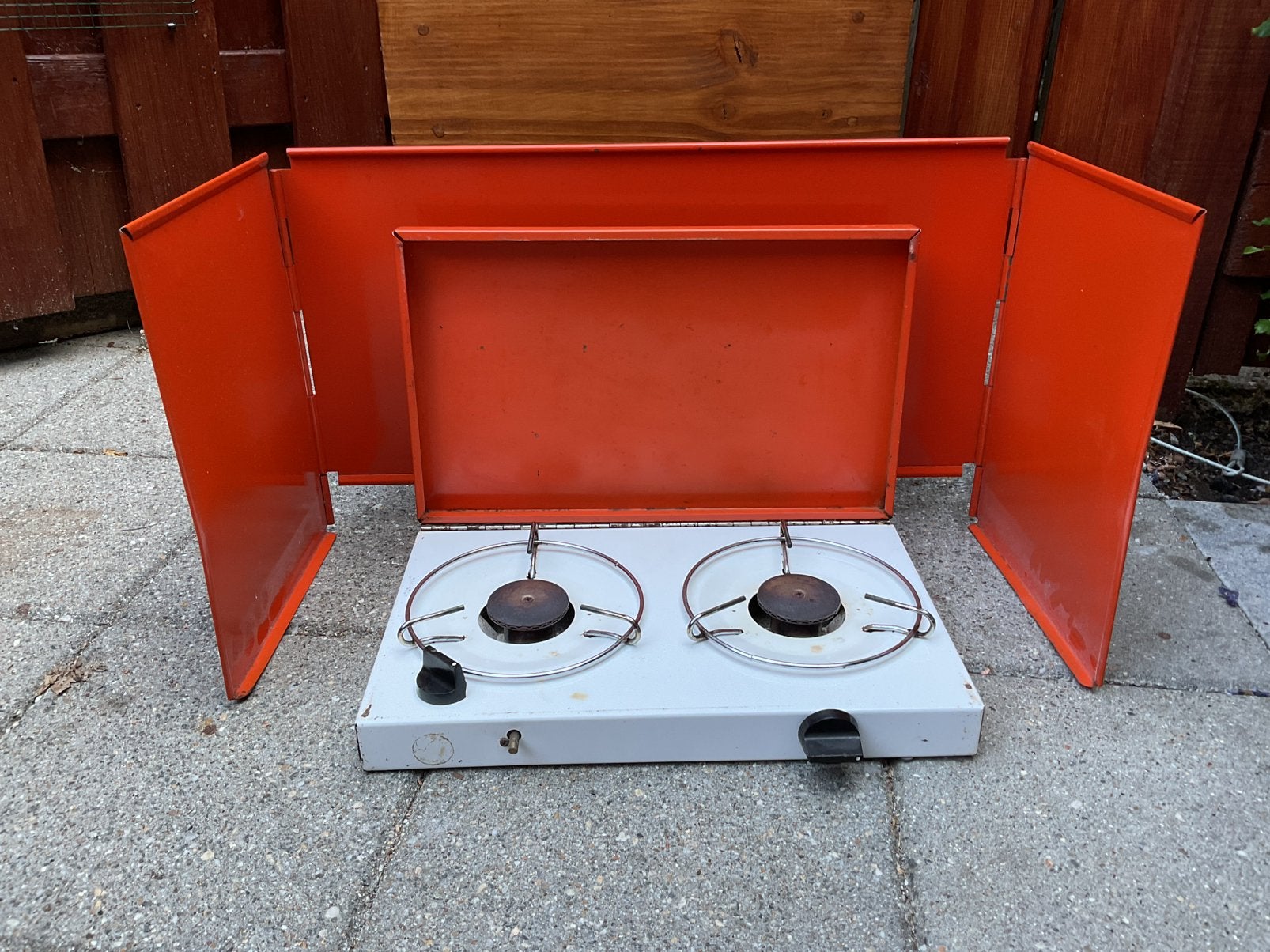 Retro camping kookstel, Ophalen of Verzenden, Gebruikt