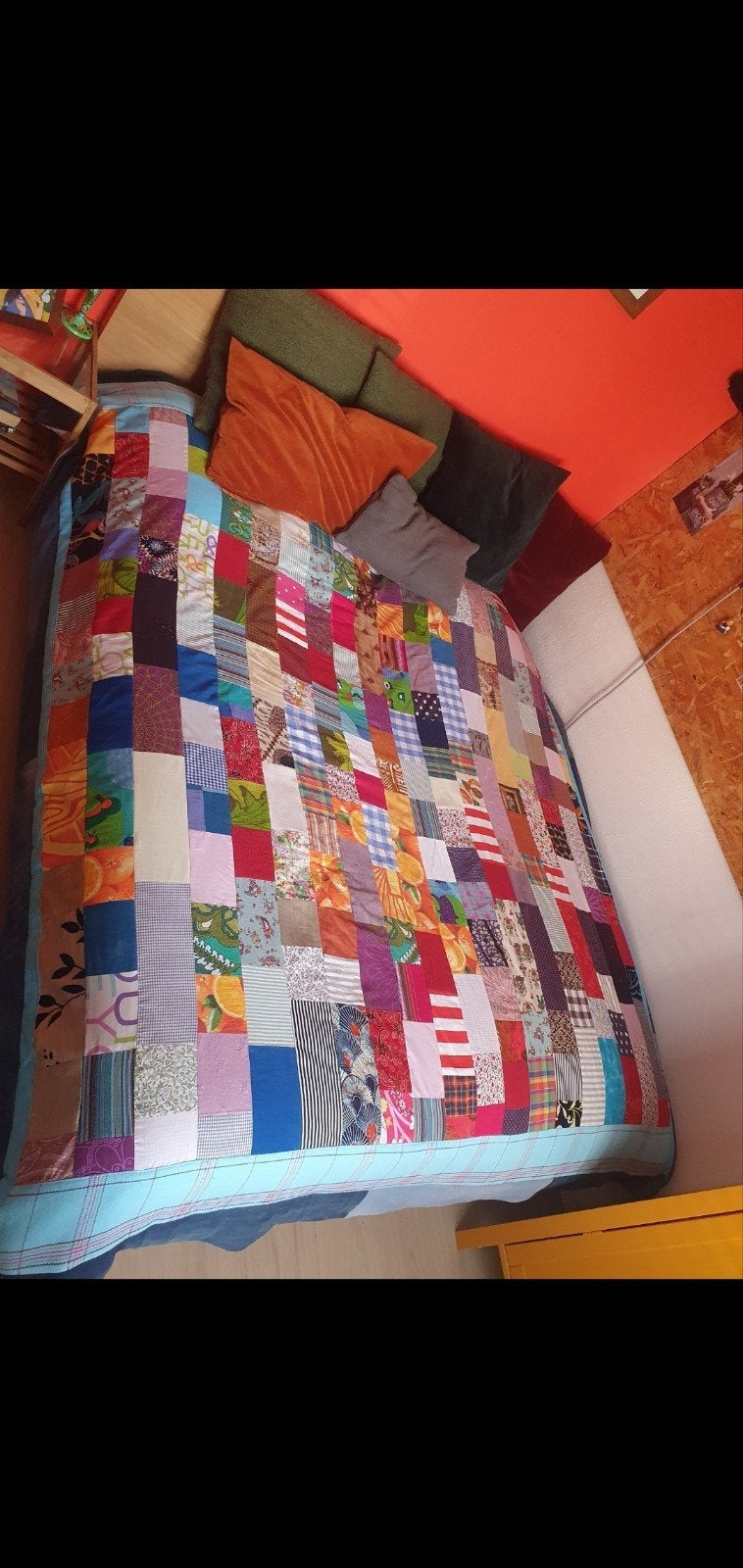 IKEA Malm bed met 2 matrassen en toppers, Ophalen, Zo goed als nieuw, Tweepersoons, Hout