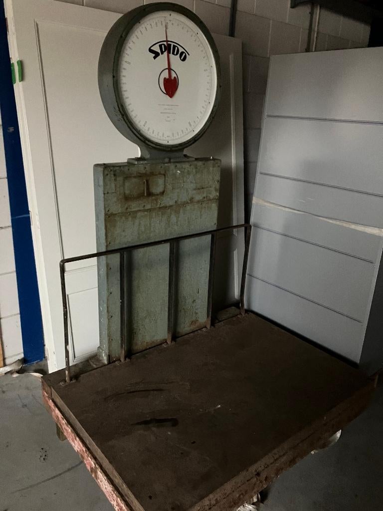 Antieke weegschaal waag ( 174 ), Ophalen, Minder dan 10 kg, Winkelweegschaal, Analoog
