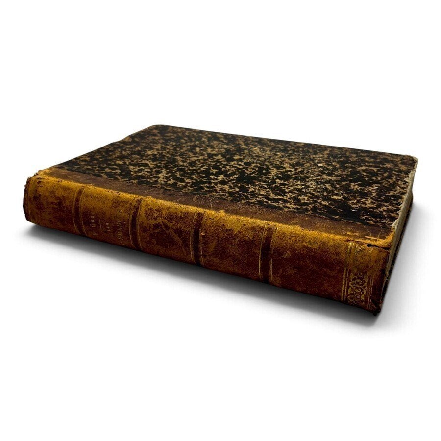 Weegschaal & boek ‘Les Miserables’, 1865, Antiek en Kunst, Ophalen of Verzenden