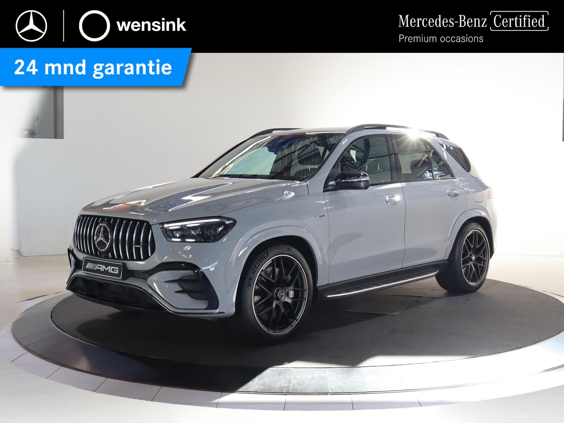 Mercedes-Benz GLE-klasse AMG 53 Hybrid 4MATIC+ | Alpin grau