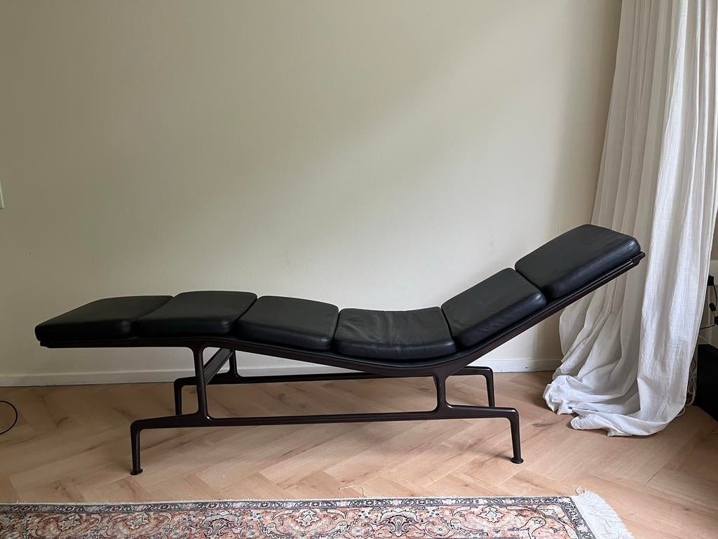 Vitra Soft Pad Chaise ES 106, Huis en Inrichting, Banken | Sofa's en Chaises Longues, Ophalen, Gebruikt, Eenpersoons, 200 tot 250 cm