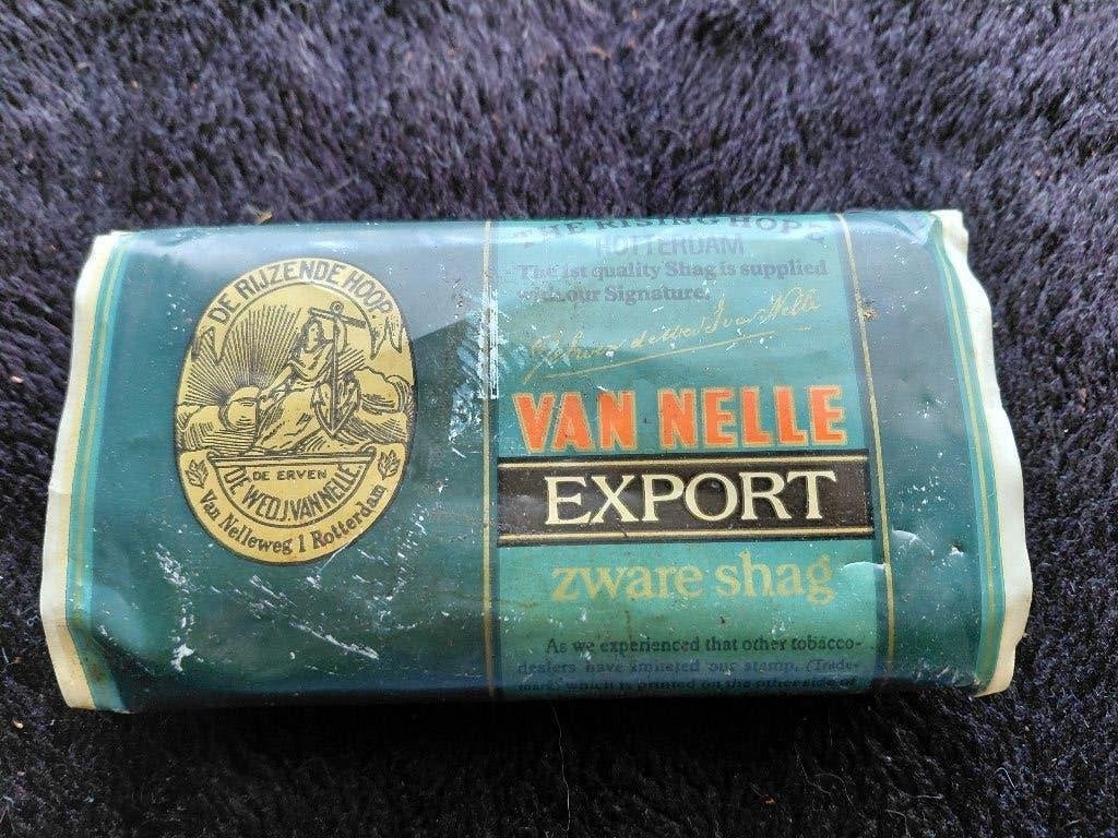 Vintage pakje Van Nelle Export Zware Shag, Verzamelen, Ophalen of Verzenden, Overige typen