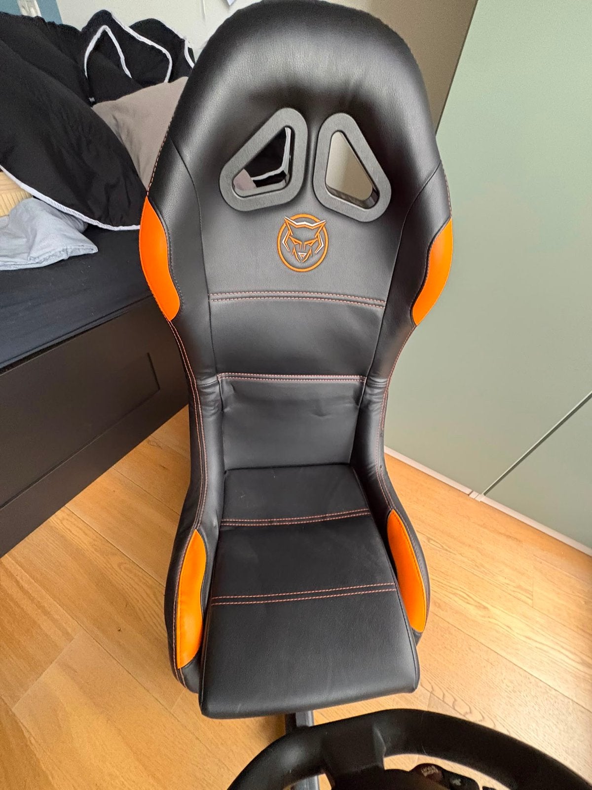 Playseat met Thrustmaster Ferrari 458 Spider racestuur, Ophalen, Overige merken, Gebruikt