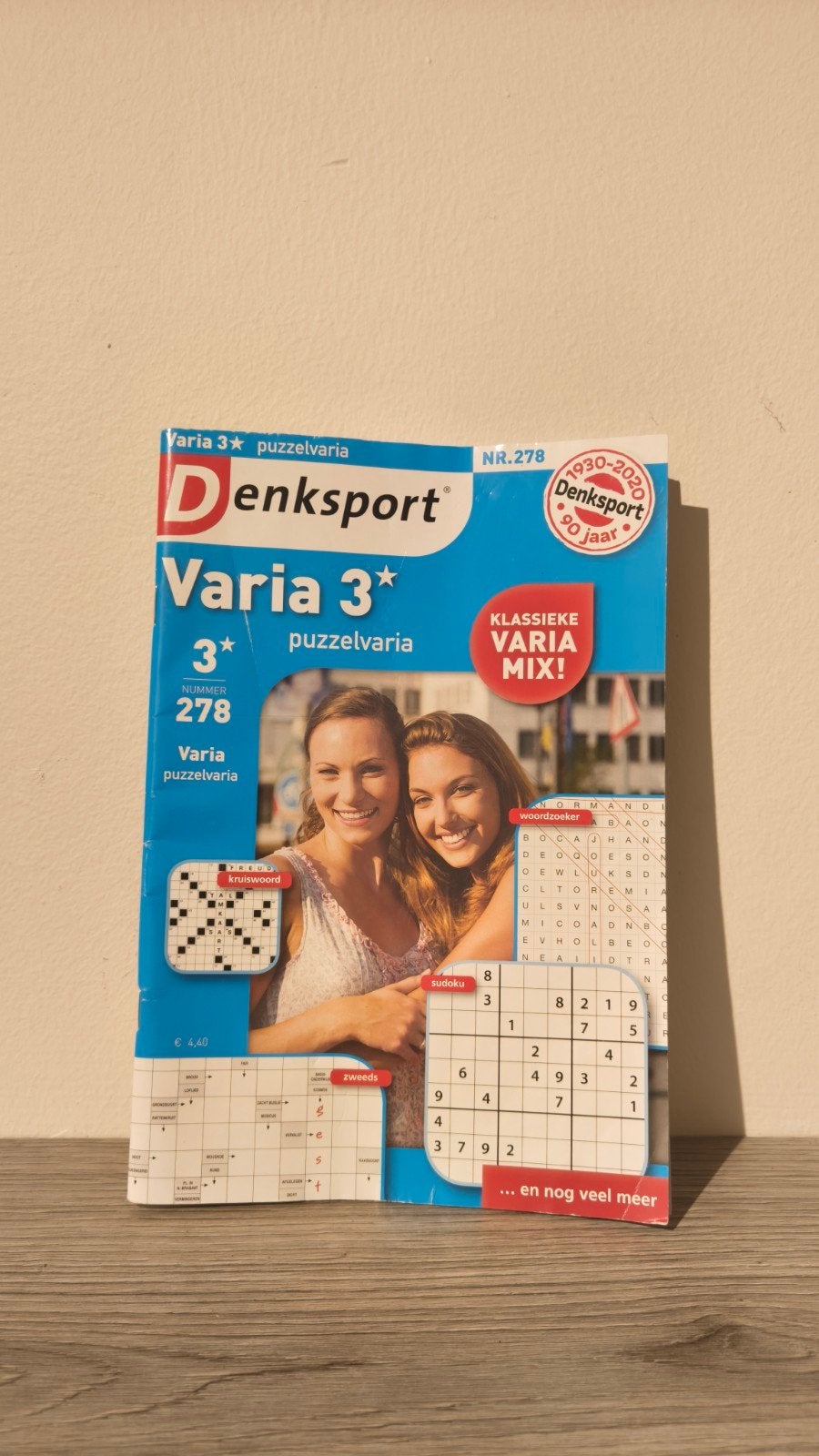 Denksport Varia 3* Puzzelboek - Nummer 278, Hobby en Vrije tijd, Denksport en Puzzels, Verzenden, Minder dan 500 stukjes, Zo goed als nieuw