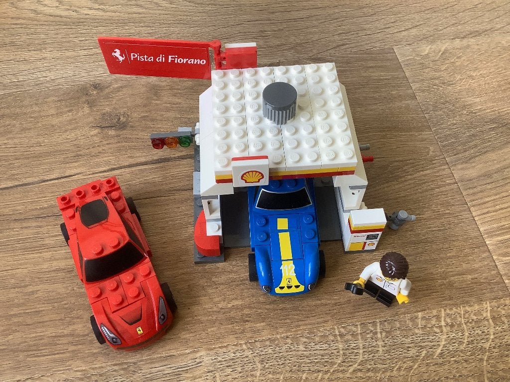 Lego Racers Ferrari 40191, 40192 en 40195, Gebruikt, Lego, Ophalen of Verzenden, Racers