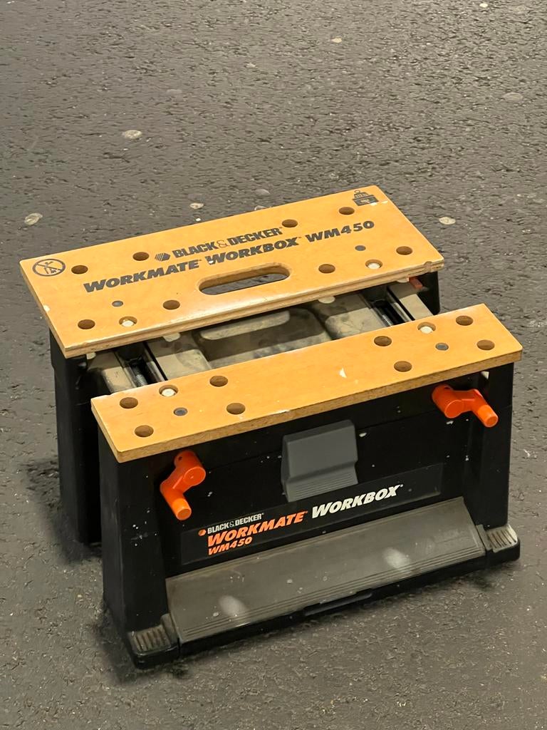Black & Decker Workmate Workbox WM450 - Werkbank, Ophalen of Verzenden, Gebruikt