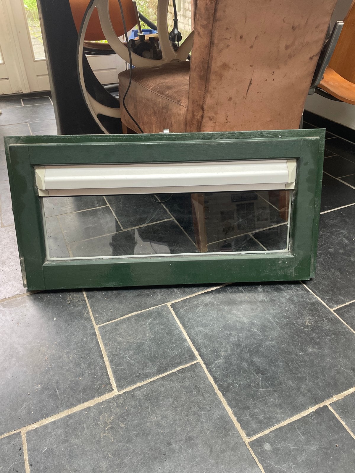 Gebruikt raam met ventilatierooster, bovenlicht, klapraam, Gevelraam of Ruit, Gebruikt, Minder dan 80 cm, 80 tot 120 cm
